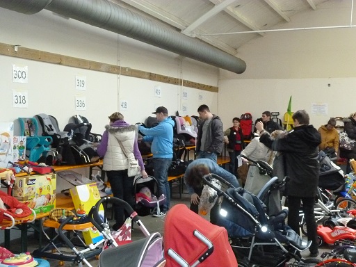 Schauen und Einkaufen