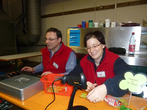 Scannen und Bezahlen