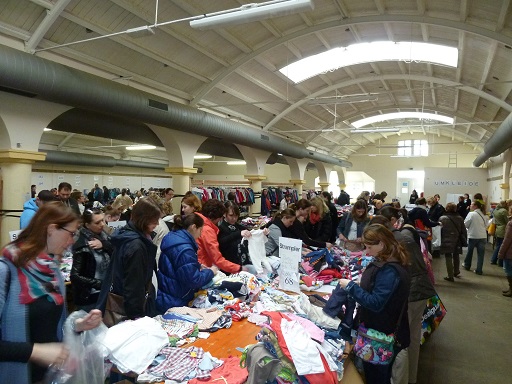 Schauen und Einkaufen