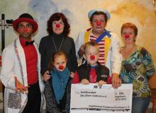 Spendenübergabe an Die Clown-Doktoren e. V.
